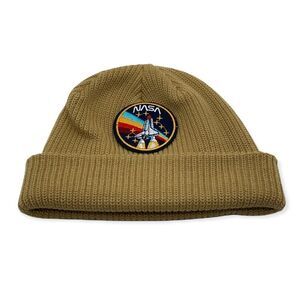 NWT Wool + Pepper Co. NASA Unisex Beanie Hat